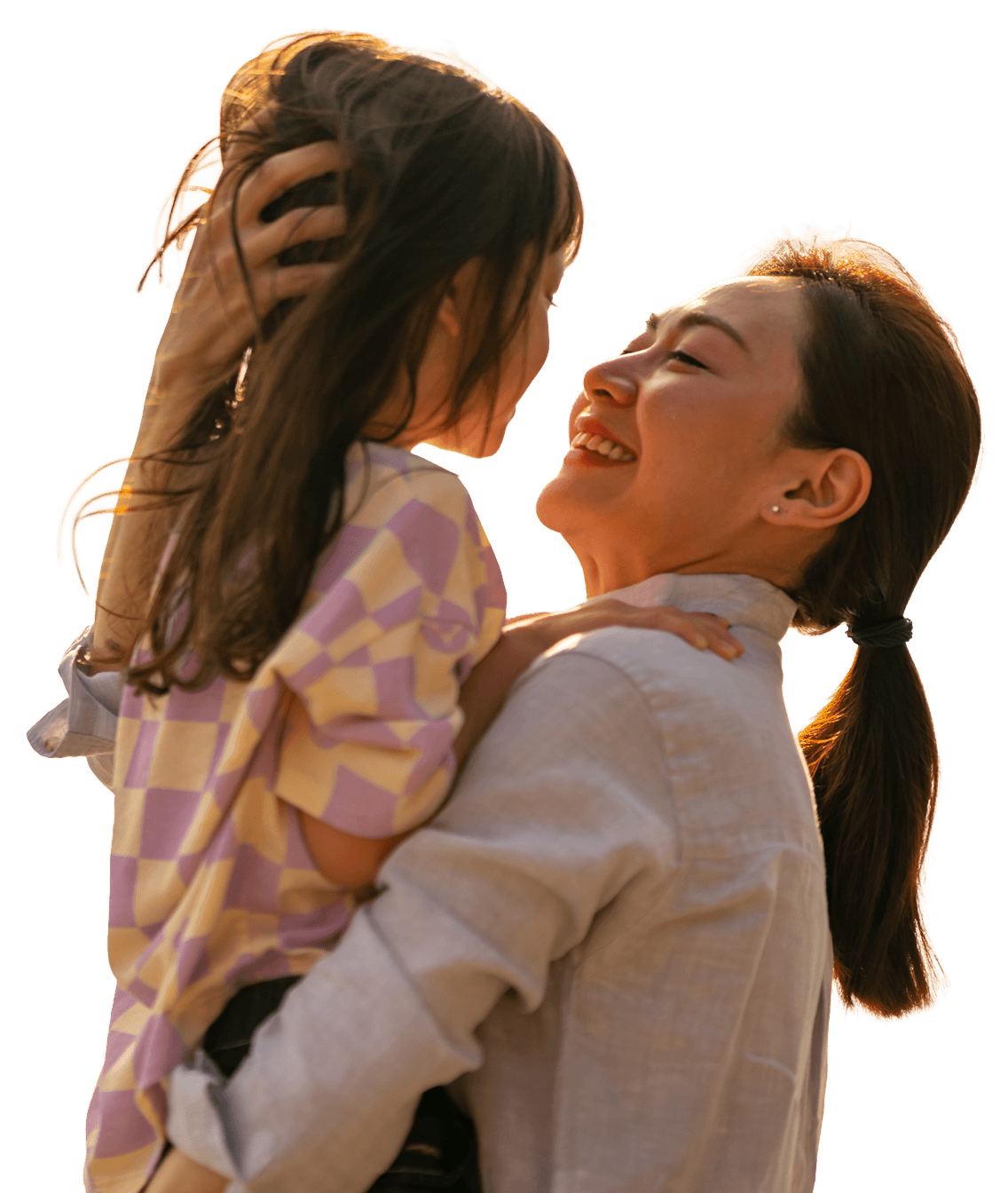 Happy Mother and Child